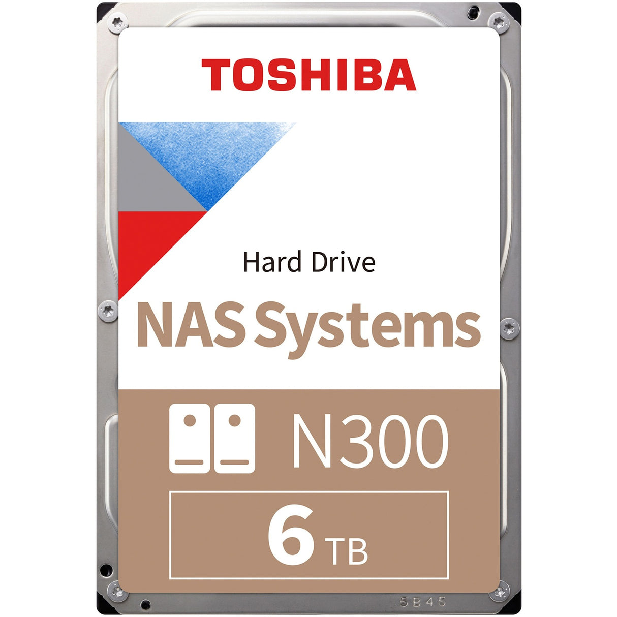 Toshiba n300 6 TB harddisk (SATA 6 GB s, bulk)