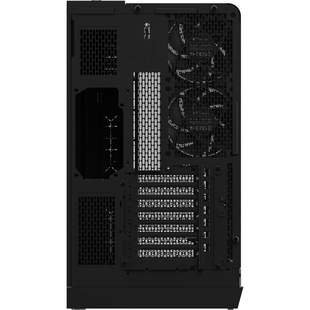 Thermaltake view 390 air midi tårnhus (sort | 2x USB-A | 1x USB-C | hærdet glas)