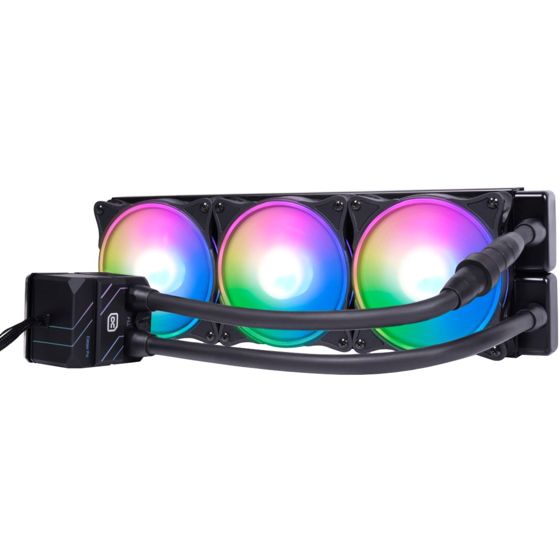 Alphacool Eisbaer Pro HPE Aurora 360 CPU AIO Vandkøling (sort, Arbb, 4-benet PWM)