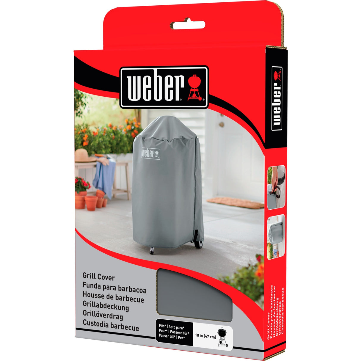 Weber grillovertræk - kulgrill med 47 cm beskyttelsesovertræk