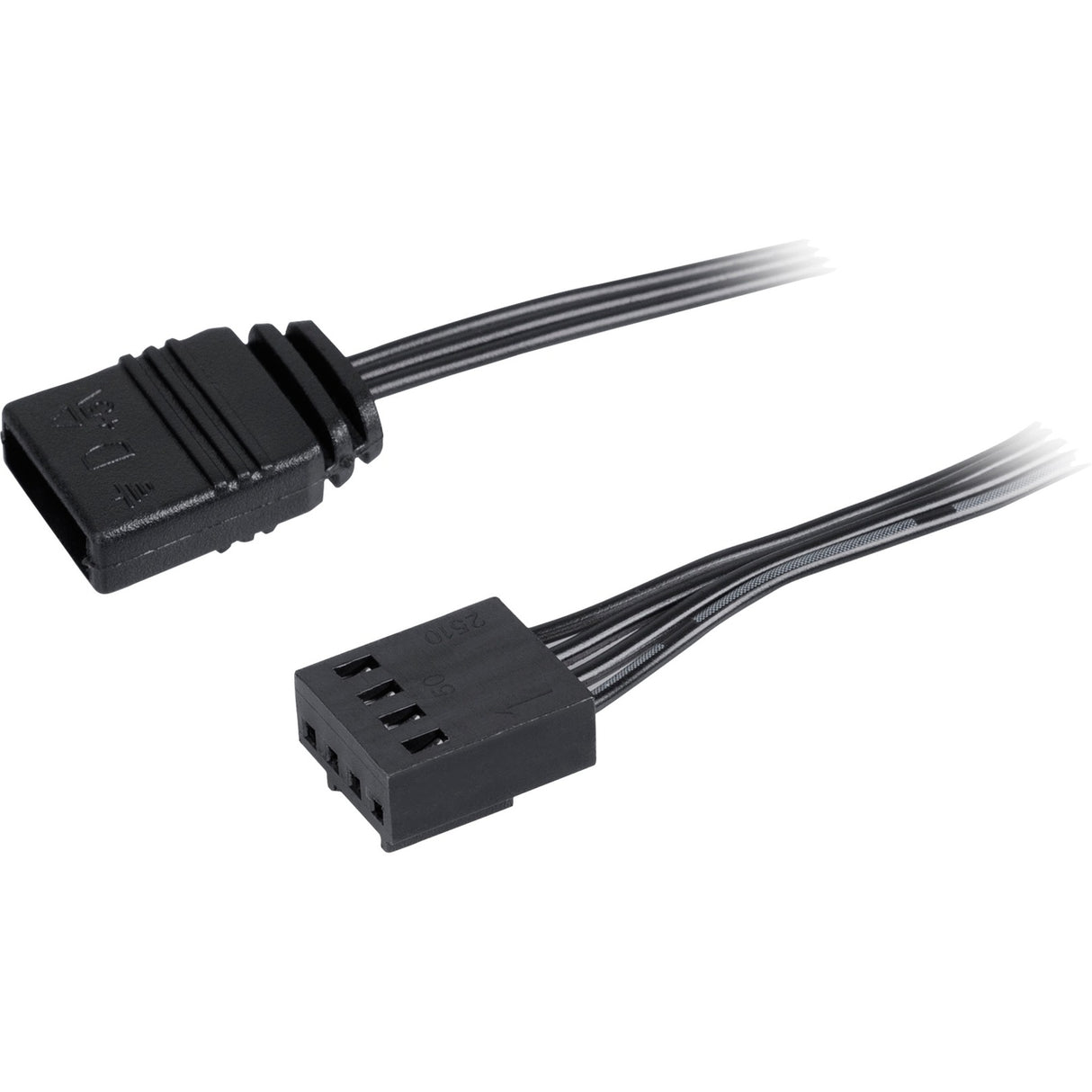 Sharkoon shark blades pwm rgb case ventilator (sort, 120 x 120 x 25 mm)