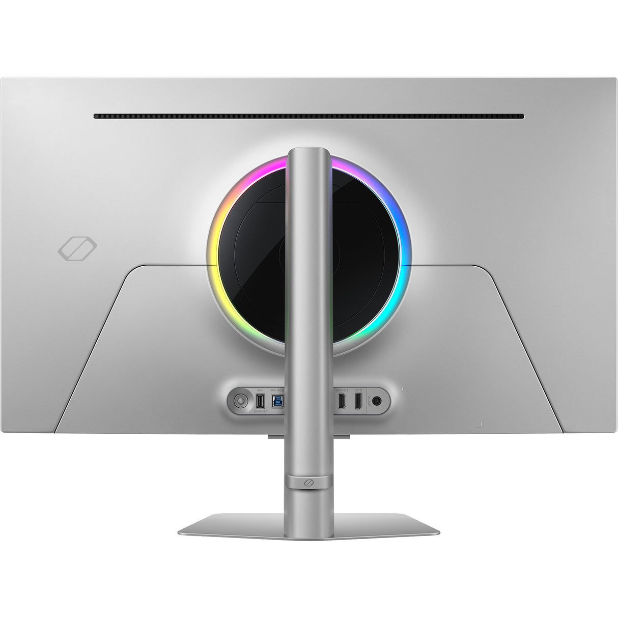 Samsung Odyssey OLED G8 G81SF 32 4K UHD-gamingskærm (sølv, 2x HDMI, DisplayPort, 2x USB-A, USB-B, 240 Hz)