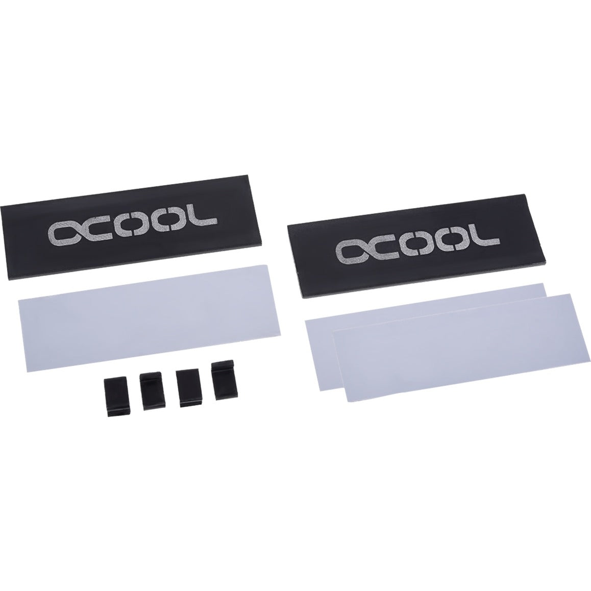 Alphacool HDX - M.2 SSD M01 - 80 mm køleplade (sort)