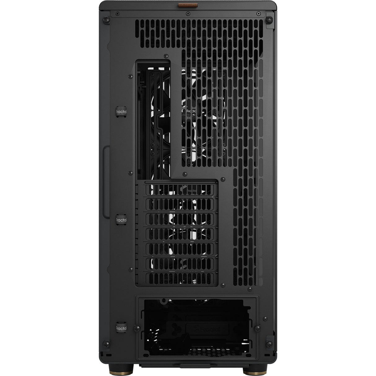 Fractal Design North XL RC Charcoal Black TG Dark Midi Tower Housing (sort træfarve | 2x USB-A | 1x USB-C | hærdet glas)