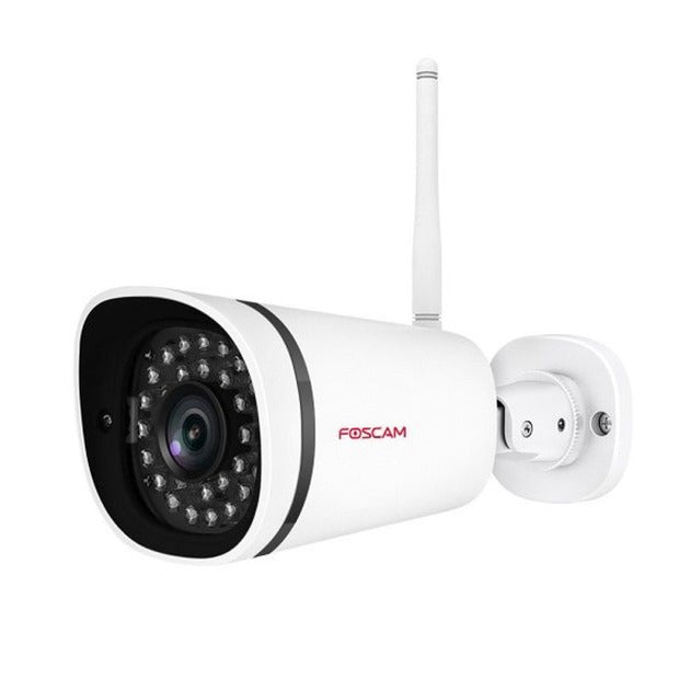 Foscam fi9911w, 3mp wifi udendørs ip sikkerhedskamera (hvid)