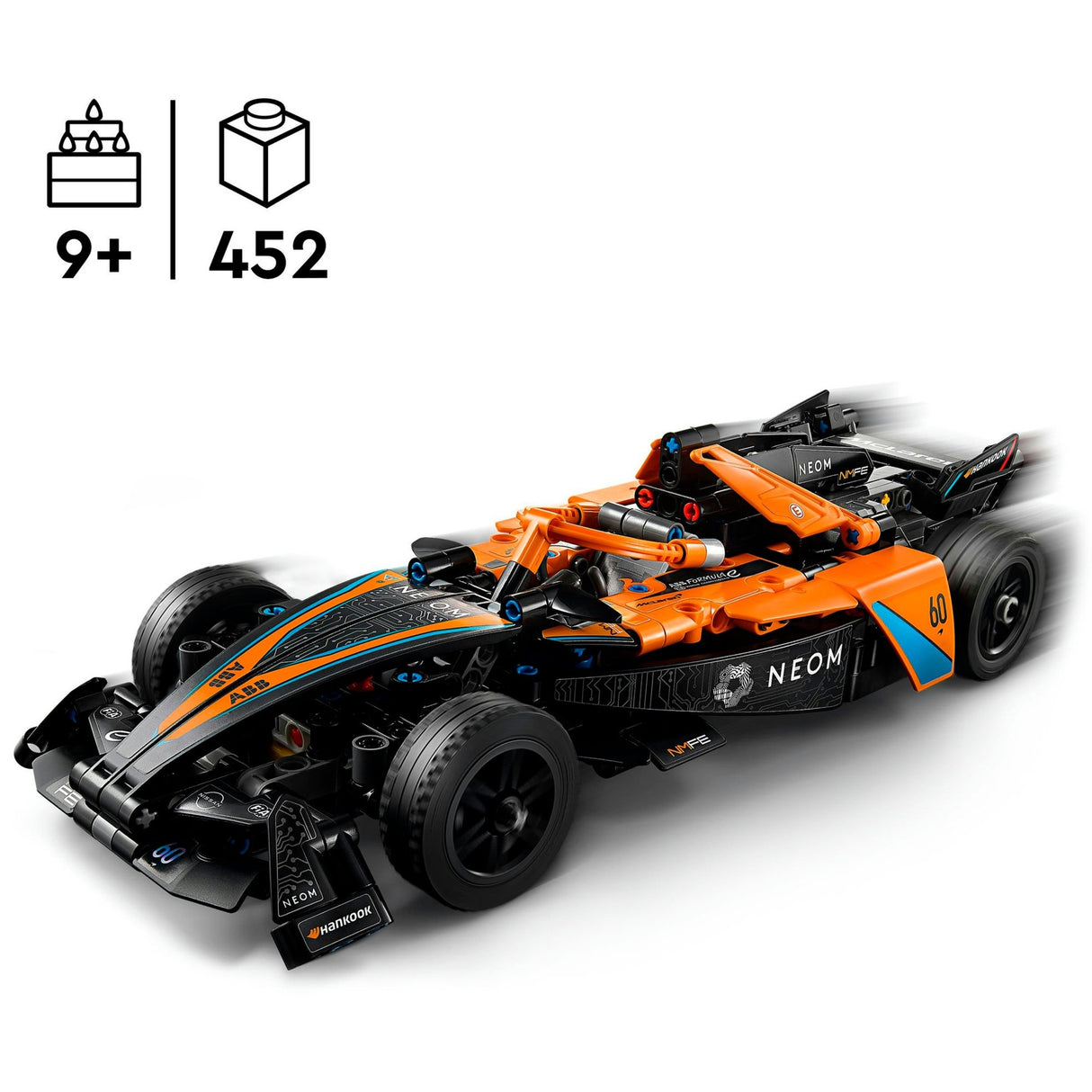 Lego Technic Neom McLaren Formel E racerbil - 42169