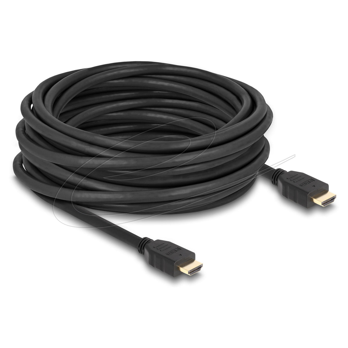 Delock højhastigheds HDMI-kabel 48 Gbps 8K 60 Hz, 10 meter kabel (sort)