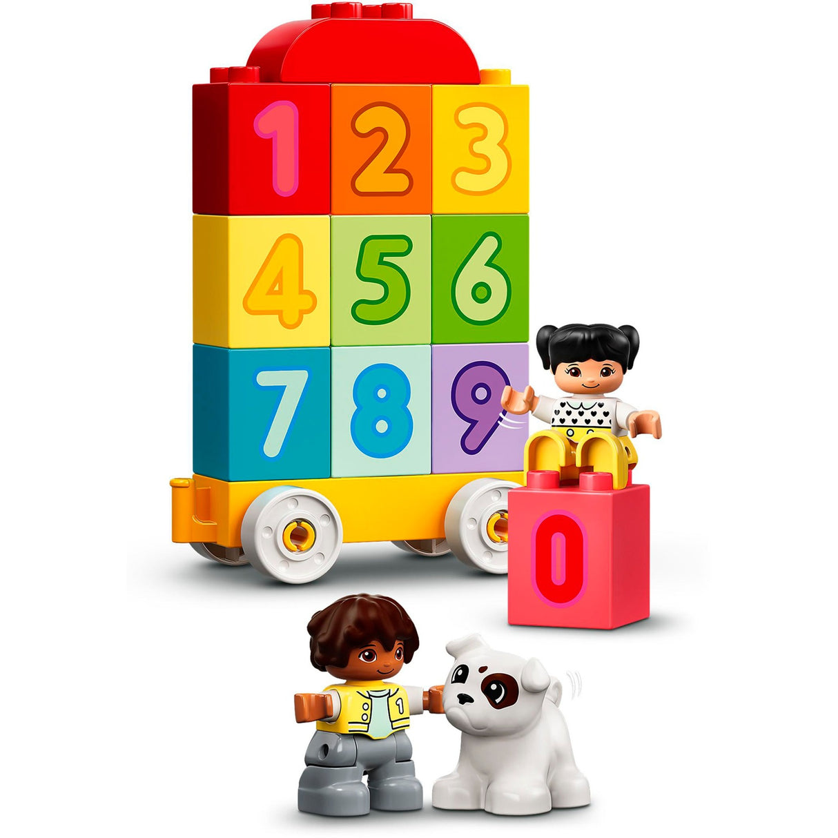 Lego duplo - taltog - lære at tælle byggelegetøj (10954)