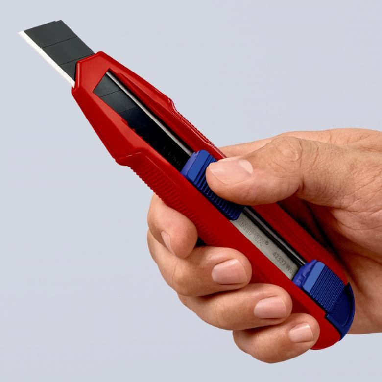 Knipex cutix universal knivboksskærer (rød blå, inkl. 2 knivblade)