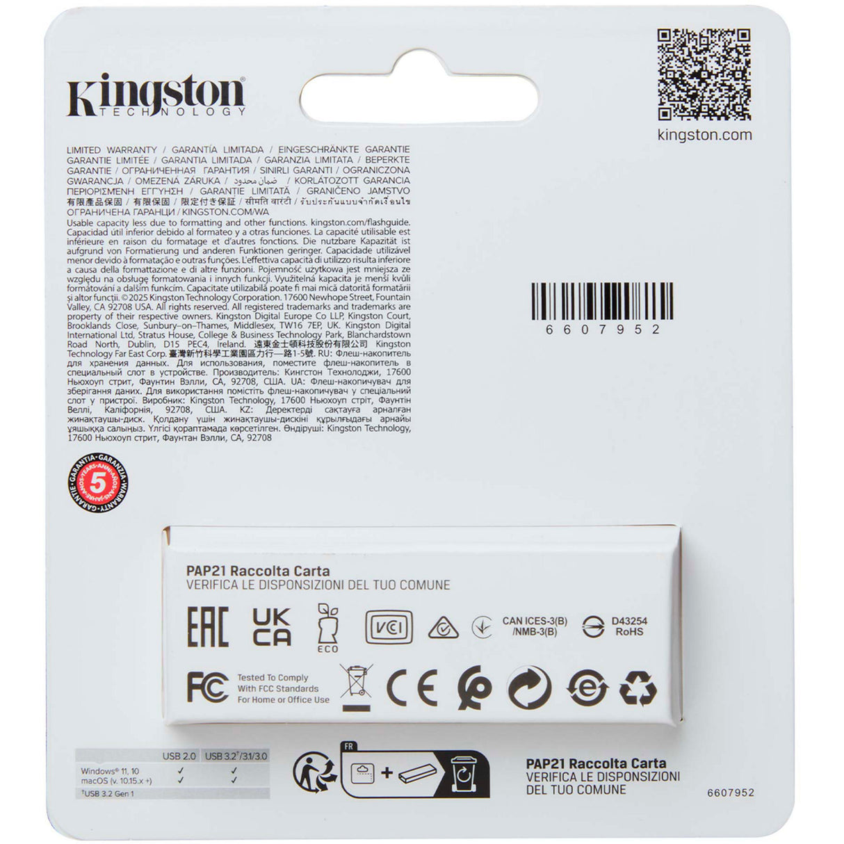 Kingston Data Traveler Exodia S 256 GB USB-stick (sort orange, DTXS 256 GB)