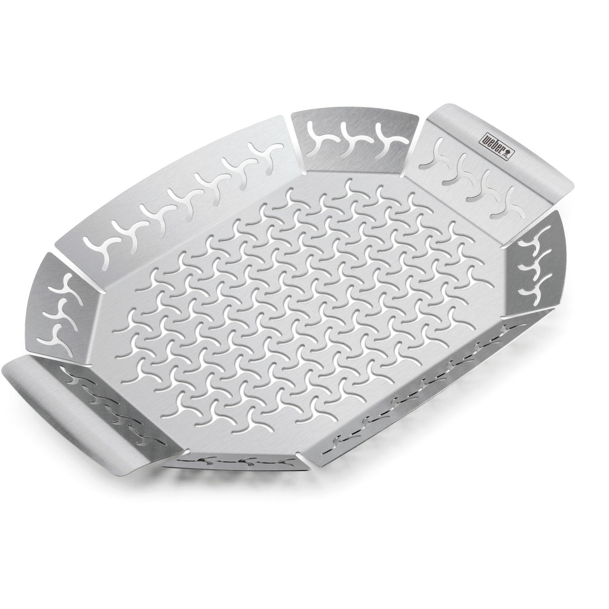 Weber premium grillkurv grøntsagskurv (rustfrit stål)
