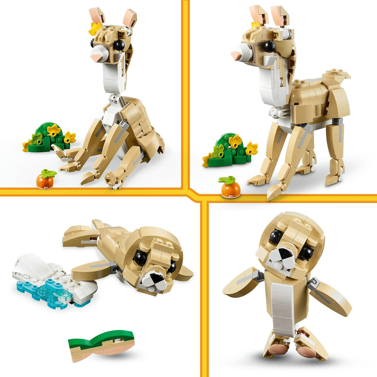 Lego creator 31162 3i1 sød kanin