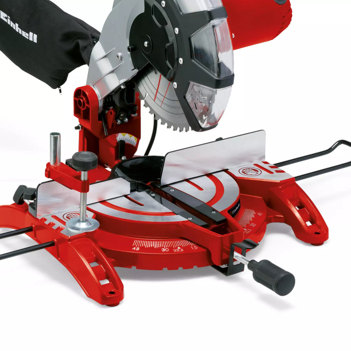 Einhell geringssav th-ms 2513l kap- og geringssav (rød)
