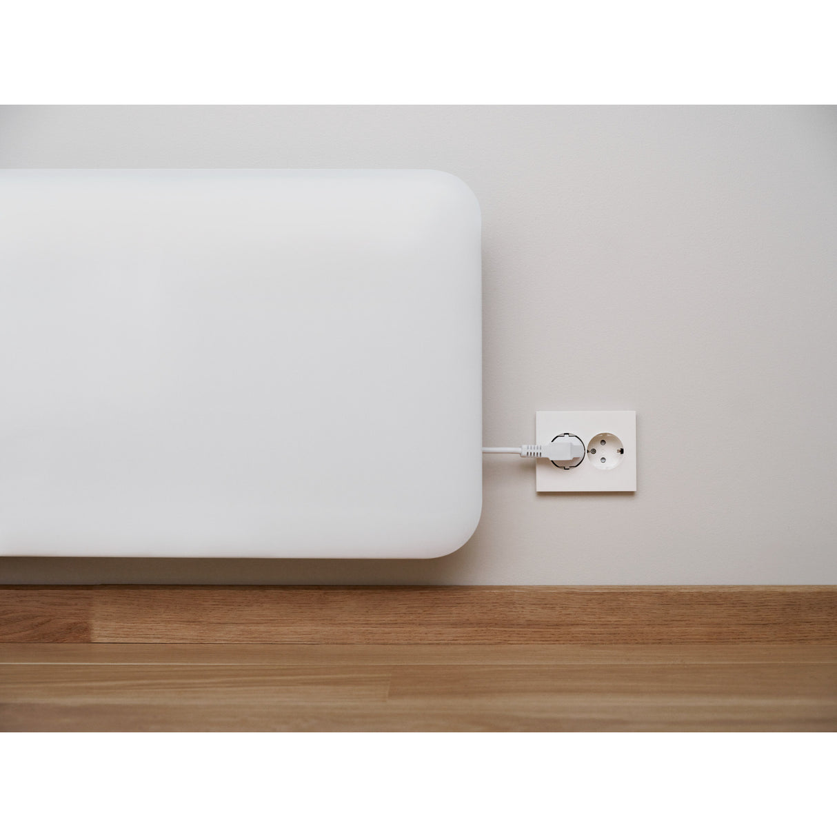 Møllestål wifi panelvarmer pa1300wifi4, 1300 watt konvektor (hvid, wifi 2,4 ghz (wifi 6), bluetooth 5.2, zigbee 3.0 + app)