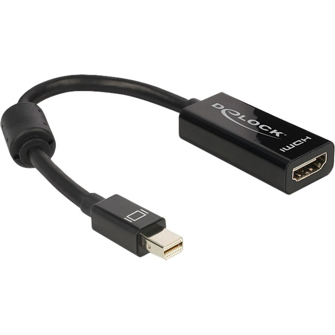Delock mini displayport 1.1 > hdmi-adapter (sort, 12,7 centimeter)