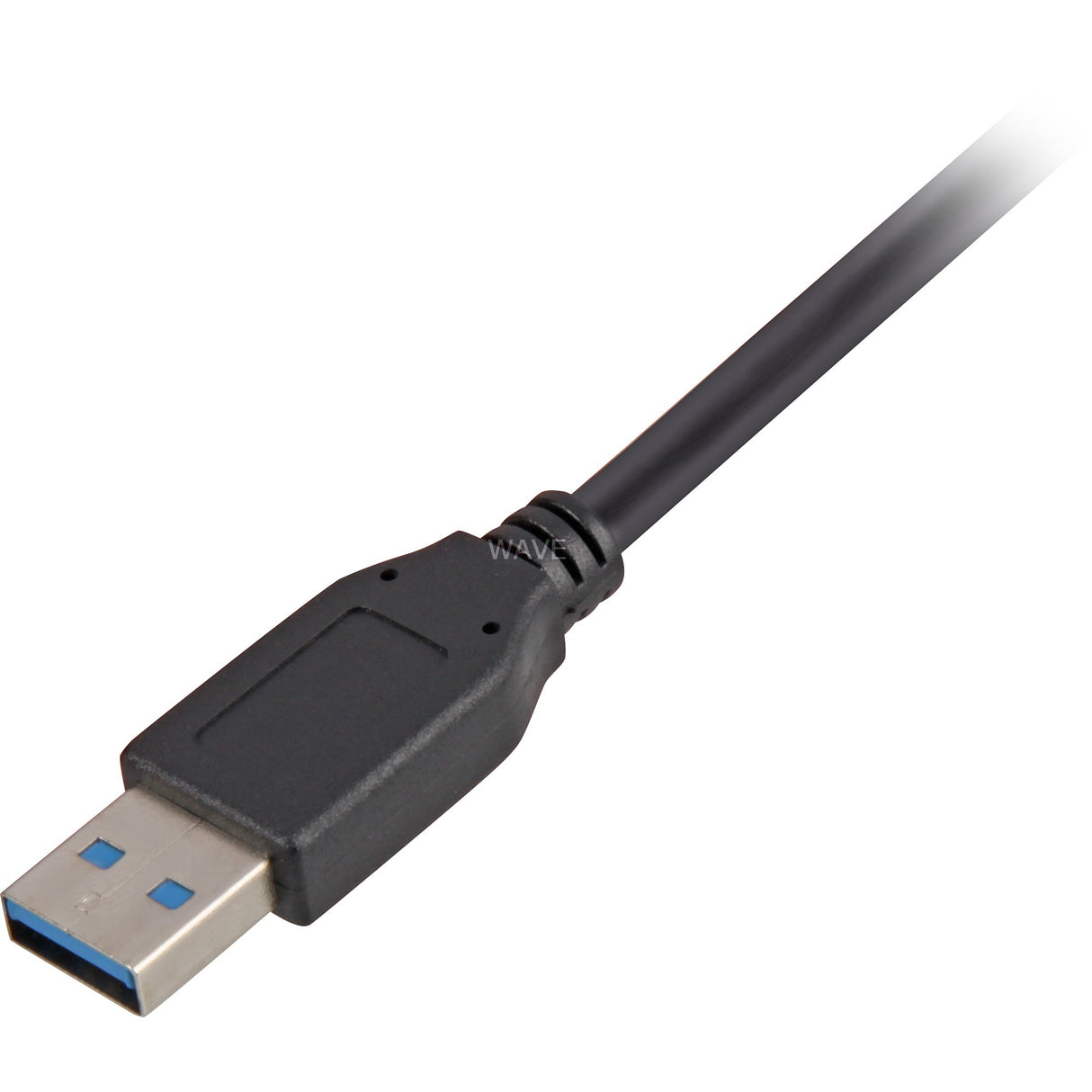Sharkoon USB-A 3.0 > USB-B-kabel (sort, 3 meter)