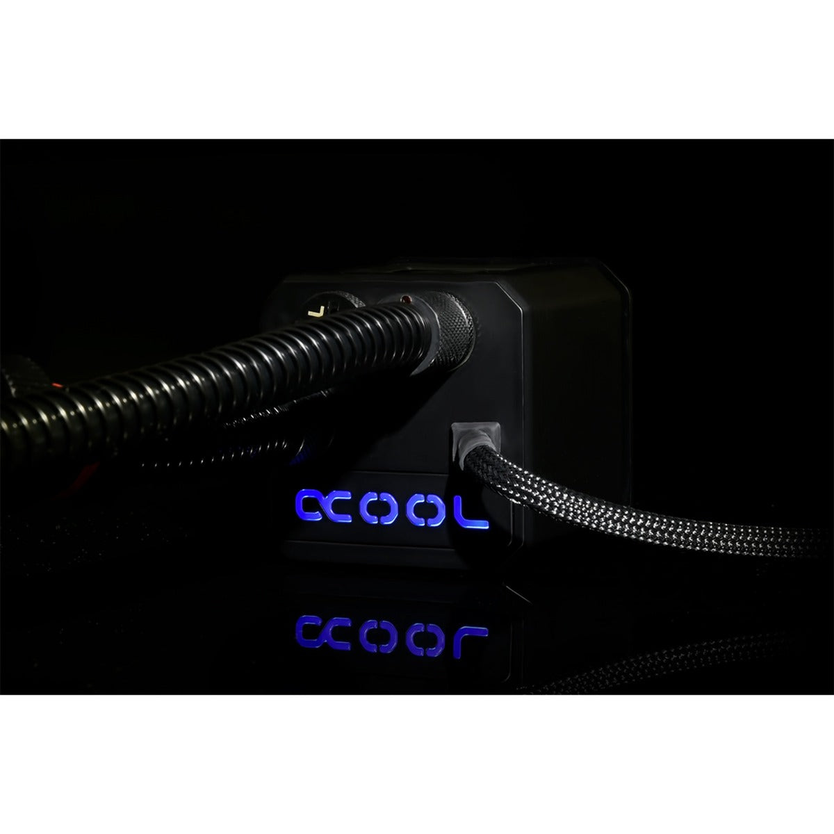 Alphacool eisbaer 360 vandkøling (sort, 4-benet pwm ventilatorstik)