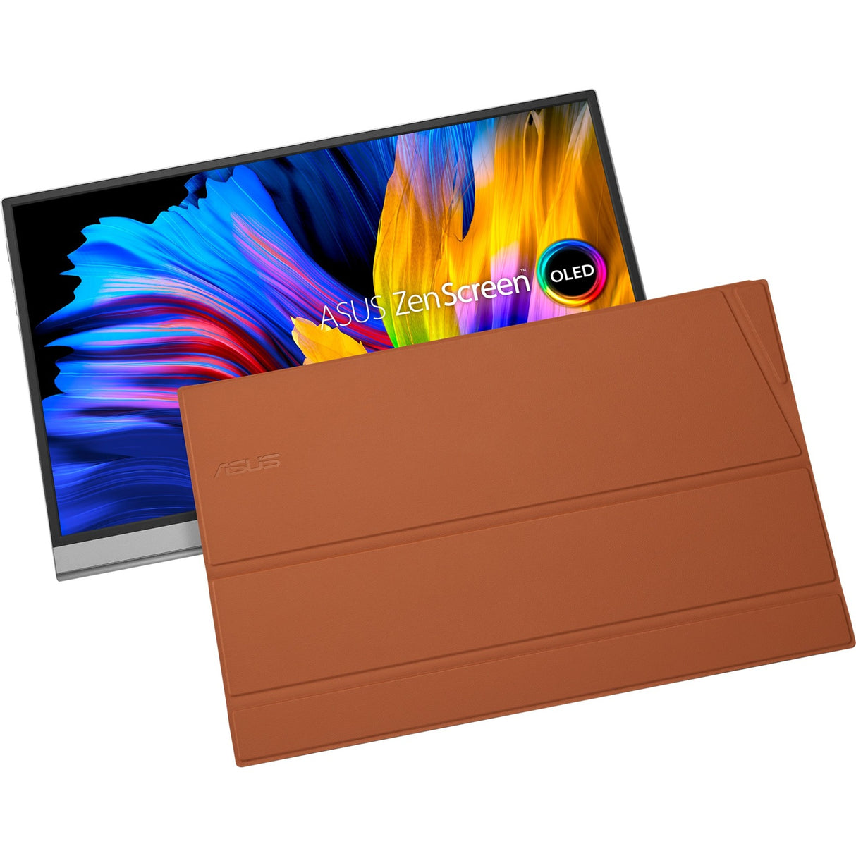 Asus zenscreen oled mq16ahe 15.6 skærm (sølv, usb-c, mini hdmi)
