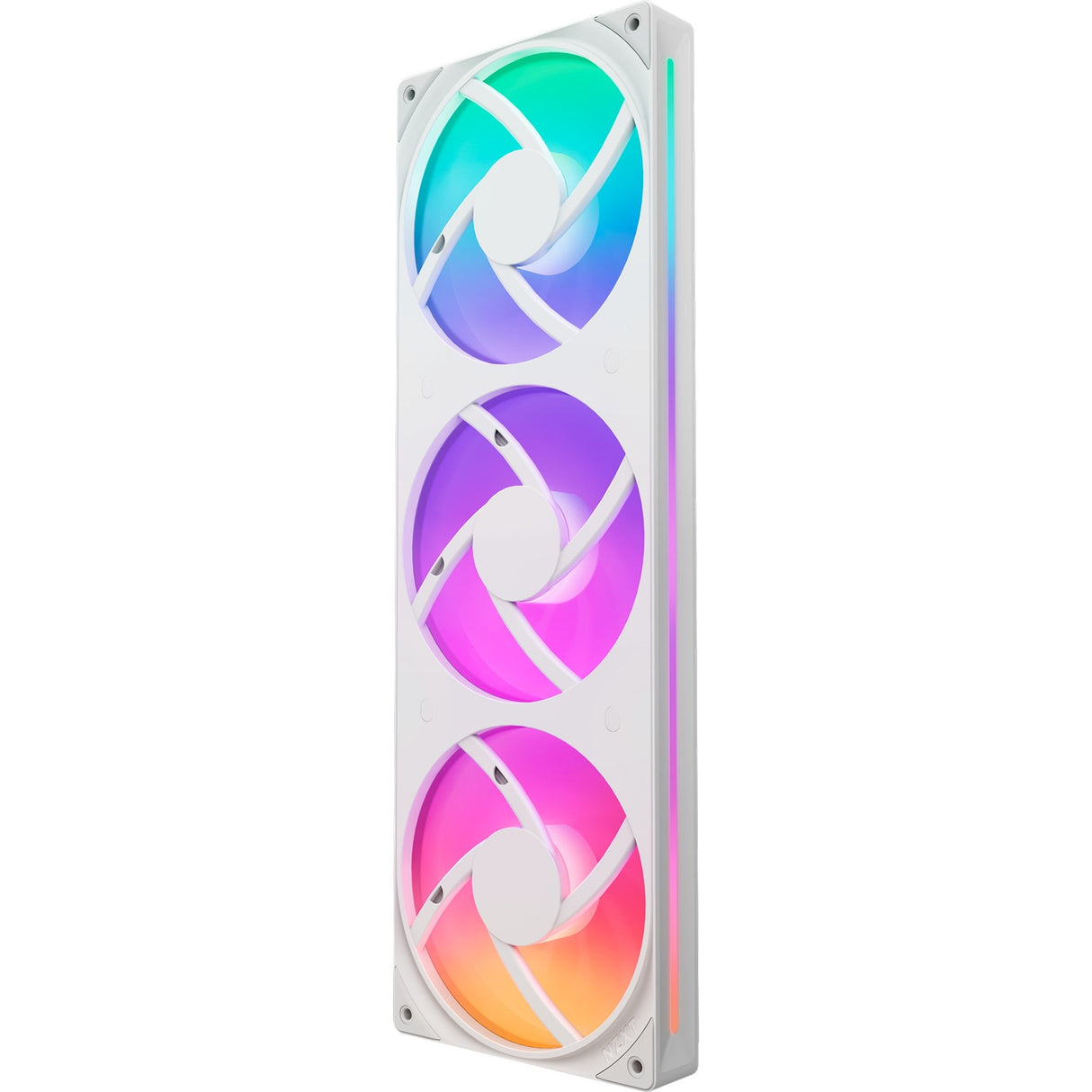 Nzxt f360 rgb core case fans (hvide, 3 styk, 360 x 120 x 26 mm)