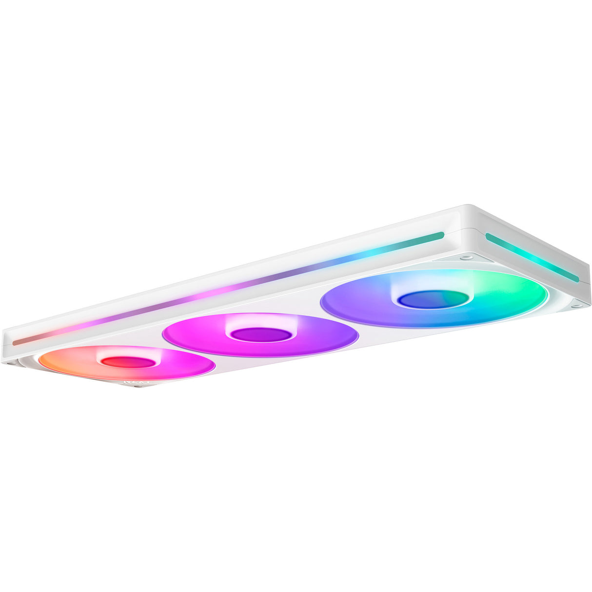 Nzxt f420 rgb core case blæsere (hvide, 3 stykker, 420 x 140 x 26 mm)