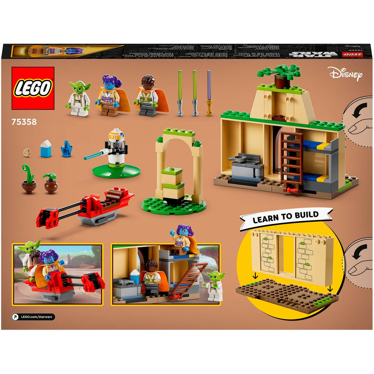 Lego Star Wars 75358 Tenoo Jedi Temple