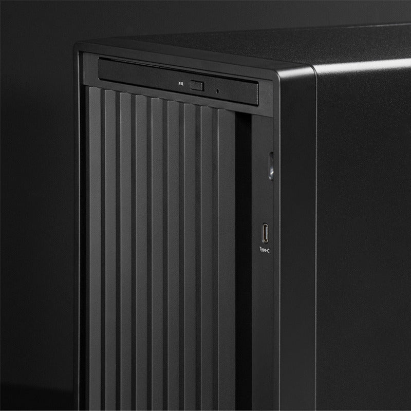 Chieftec uni bs-20b-op mini tårnhus (sort | 3x USB-A | 1x USB-C)