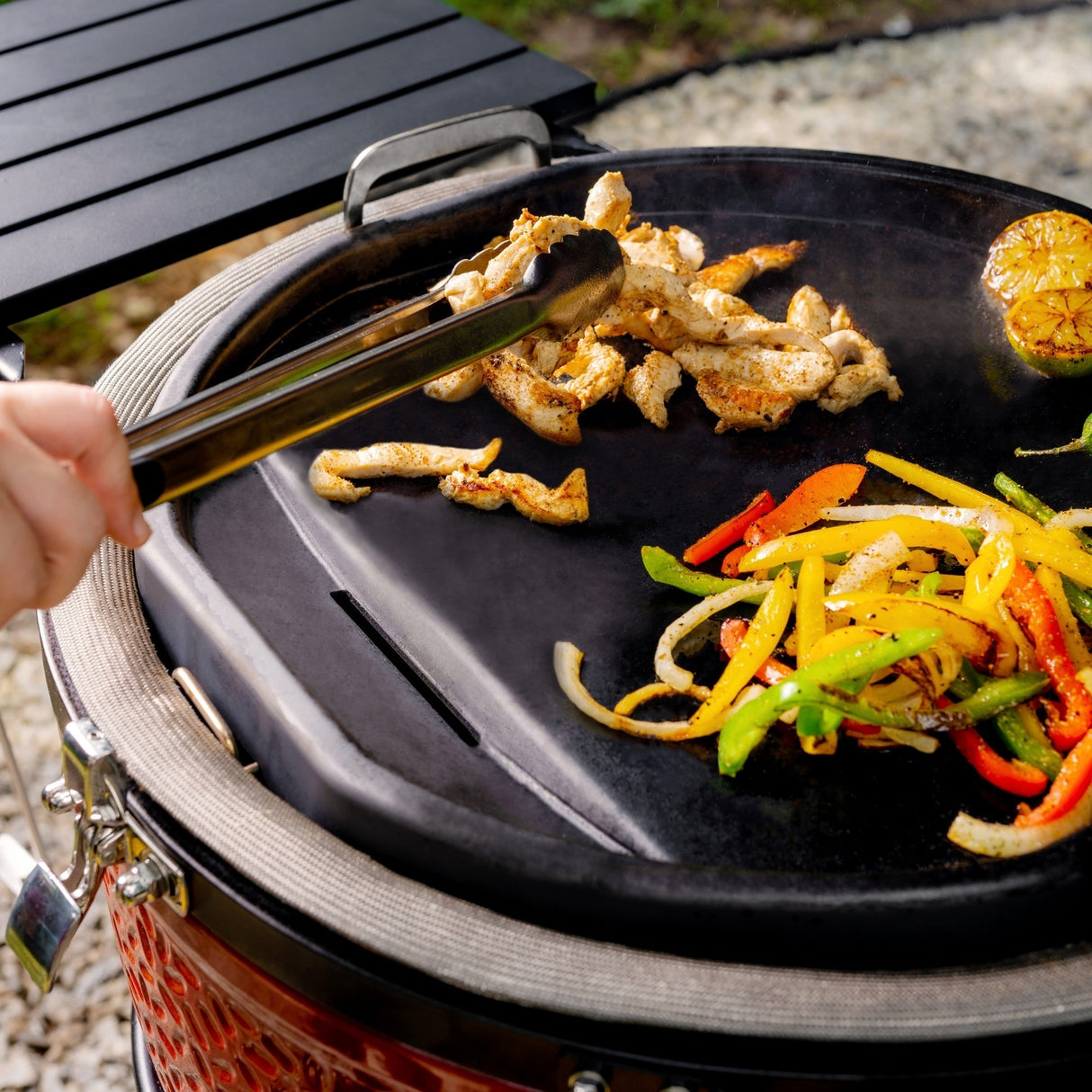 Kamado Joe grillplade i kulstofstål