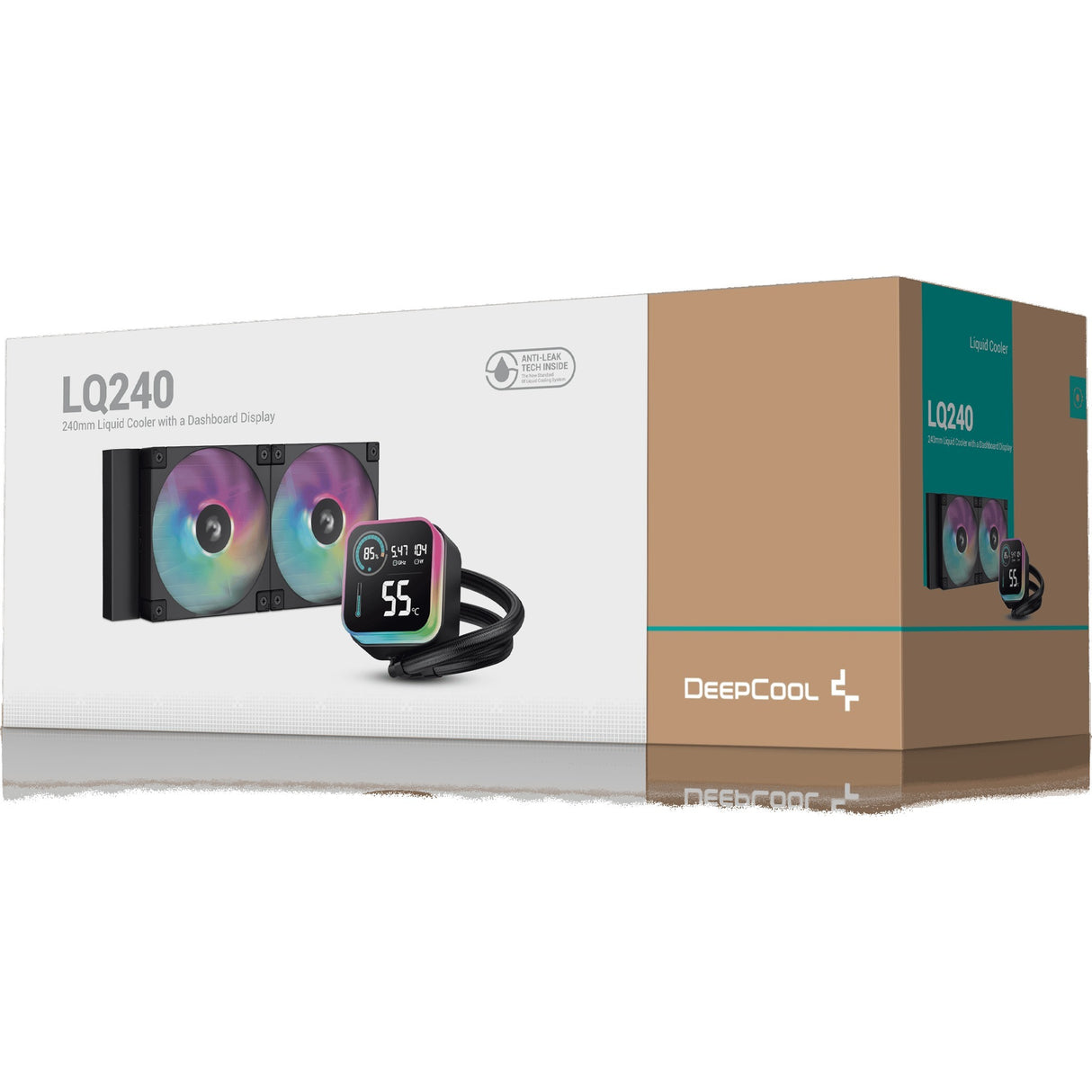 Deepcool lq240 vandkøling (sort)