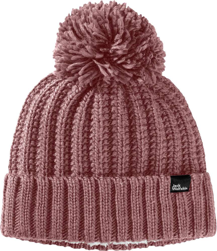 Jack wolfskin highloft strik beanie - dame hue