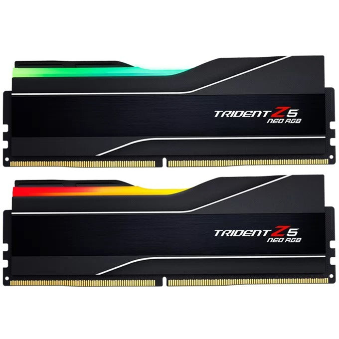 G.skill 64 GB DDR5-6000 (2x 32 GB) RAM-sæt (sort, F5-6000J3040G32GX2-T, Trident Z5 Neo RGB, Expo)