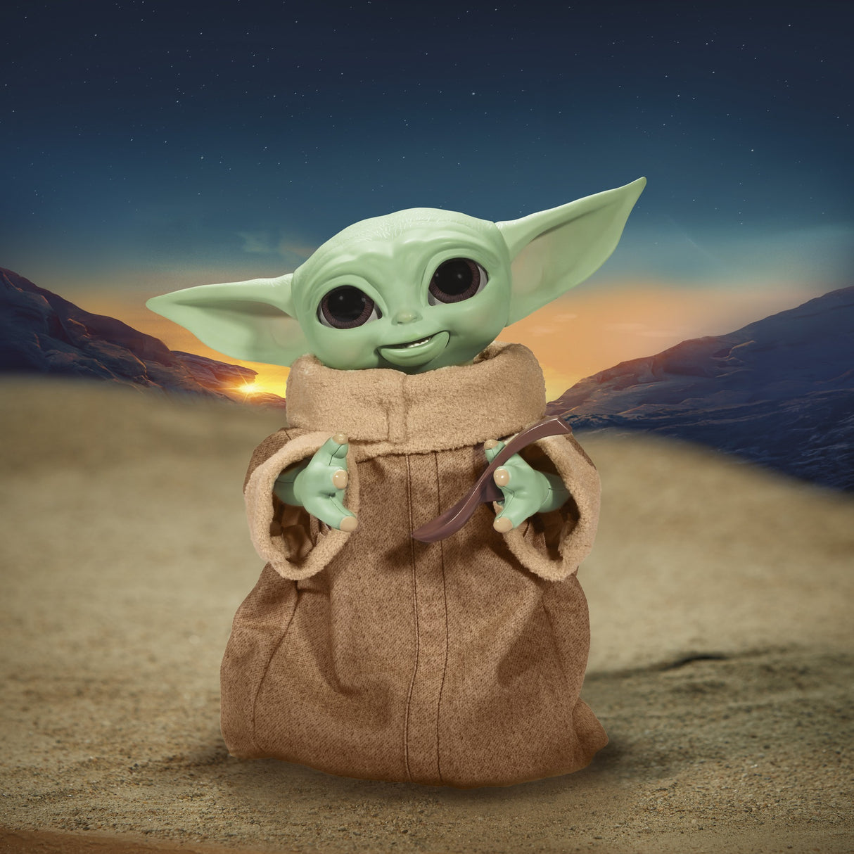 Hasbro star wars - galaktisk snackin' grogu-legende figur