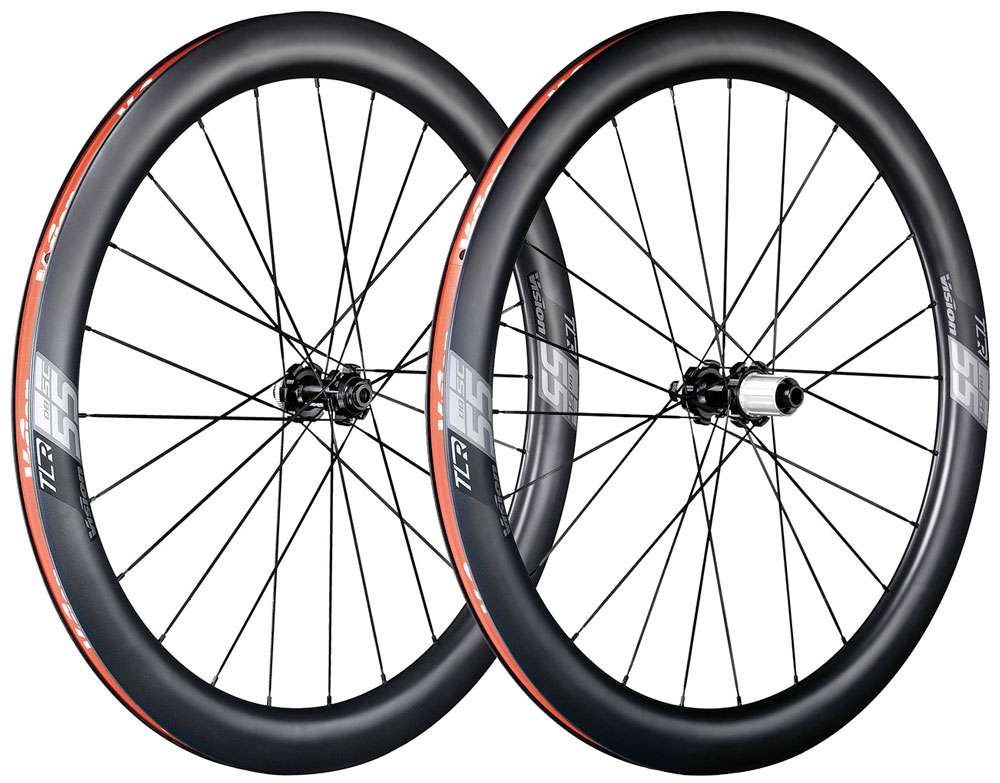 Vision servicekursus 55 disc clincher tlr carbon hjulsæt