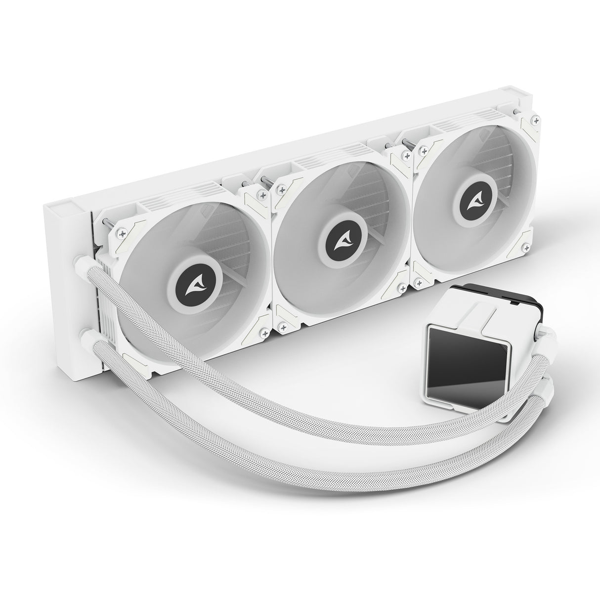 Sharkoon s60 argb vandkøling (hvid, 4-benet pwm)
