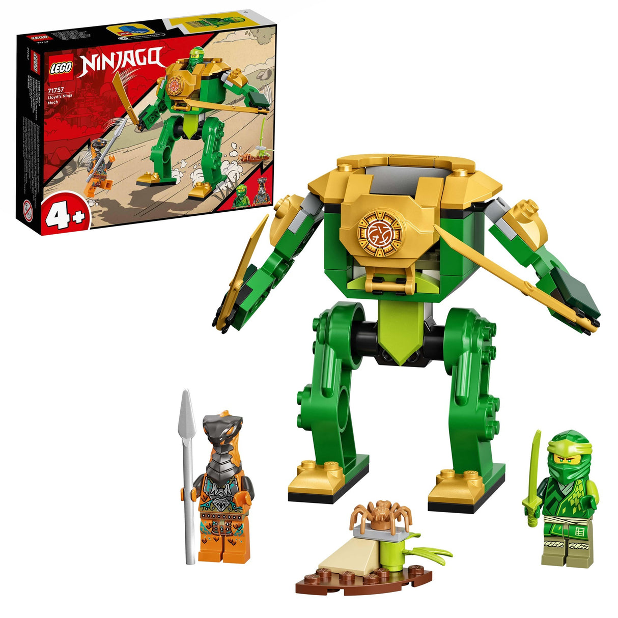 Lego Ninjago - Lloyd's Ninja Mech Construction Toy (71757)