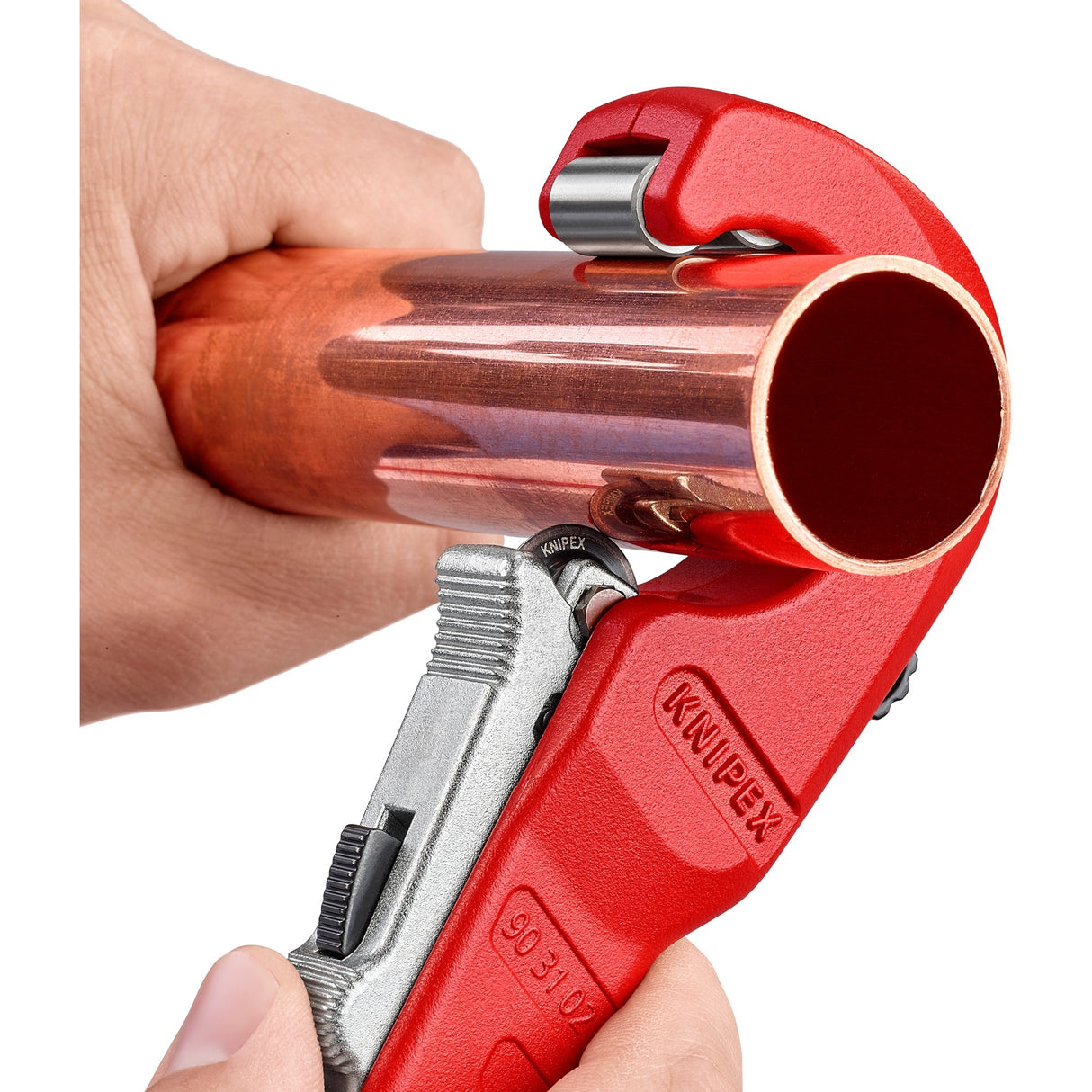 Knipex rørskærer tubix 90 31 02 bk rørskærer (rød, ø 6 - 35 mm)