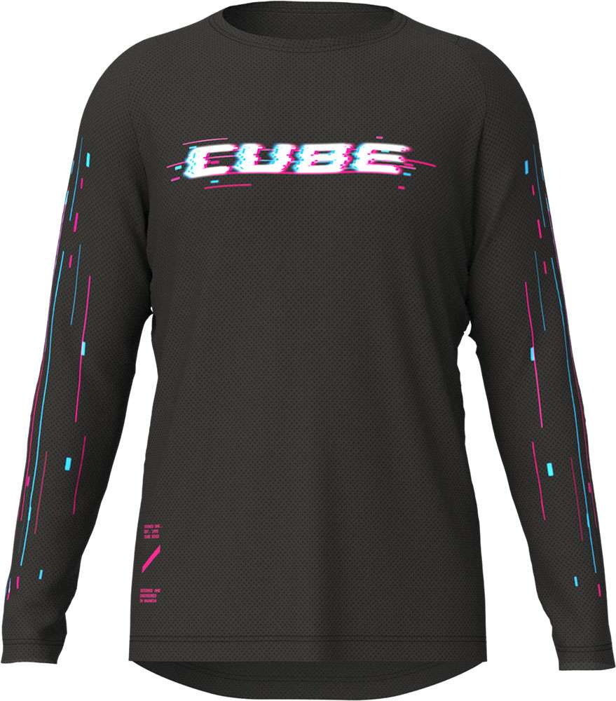 Cube glitch - mtb langærmet jersey