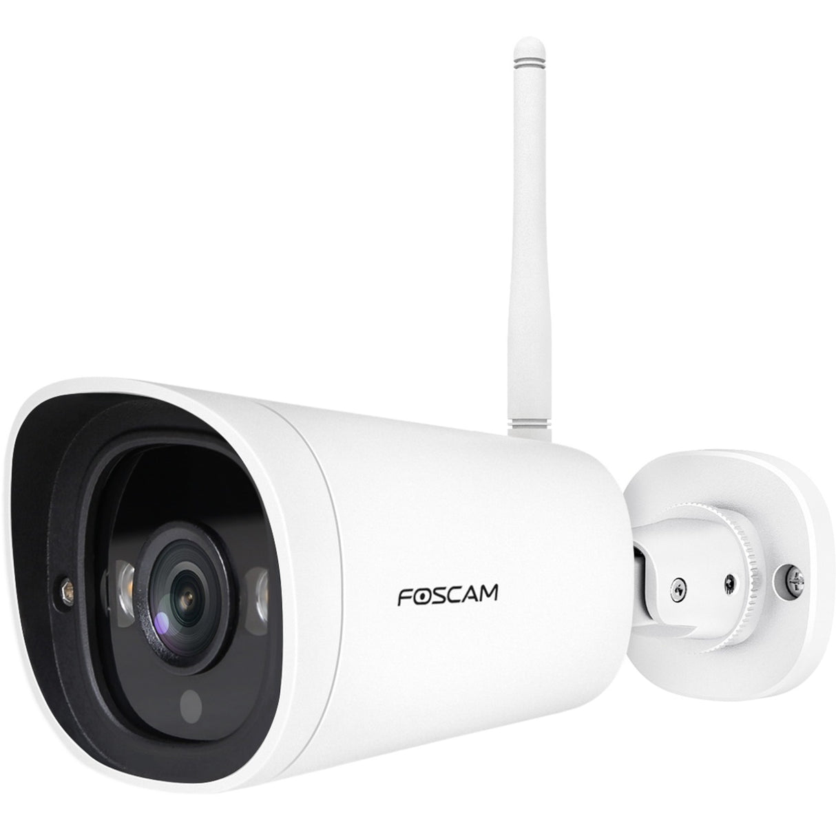 Foscam G4C, 2K Starlight WiFi udendørs sikkerhedskamera (hvid)