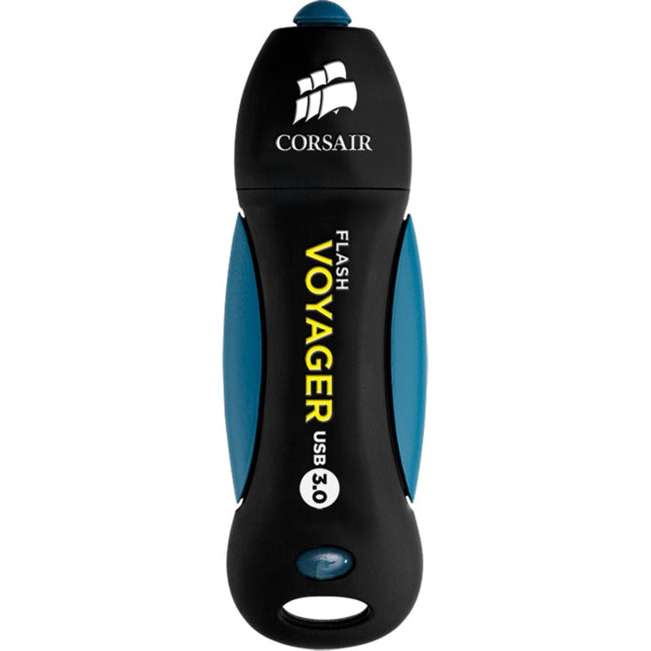 Corsair flash voyager usb 3.0 256 gb usb stick (sort blå, cmfvy3a-256gb)