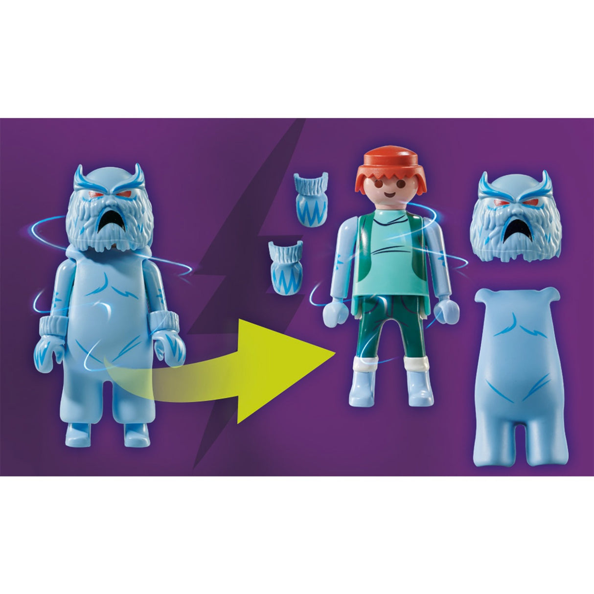 Playmobil Scooby Doo! - eventyr med byggelegetøj i snespøgelse (70706)