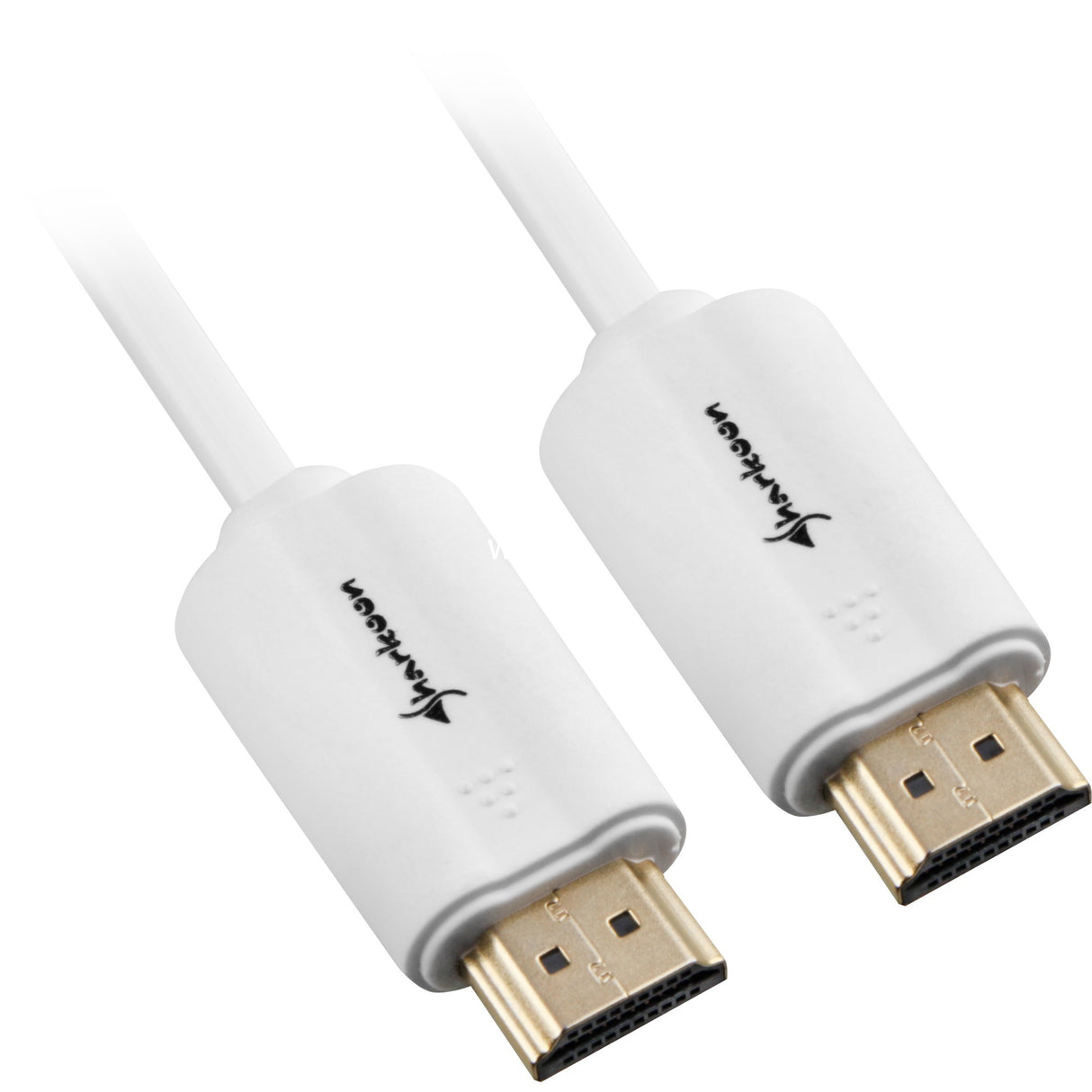 Sharkoon HDMI 2.0-kabel (hvidt, 1 meter, 4k)