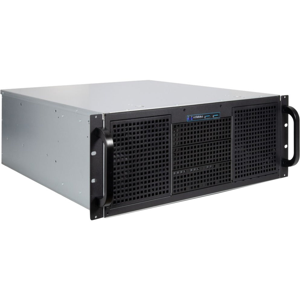 Inter-tech 4u 40248 rackhus (sort | 2x USB-A)