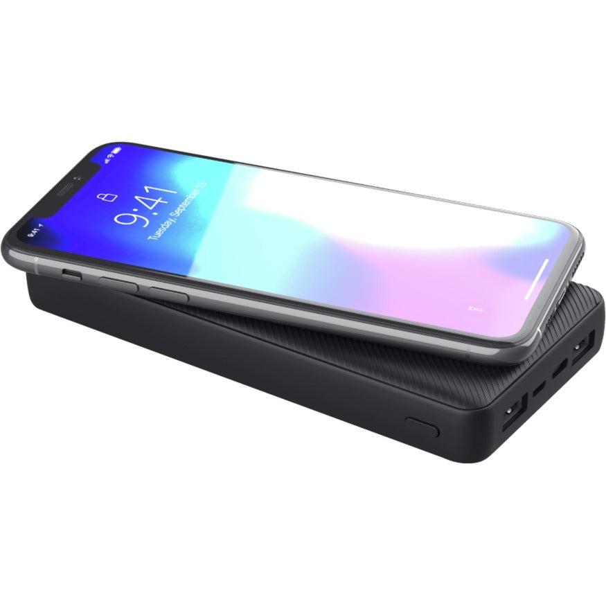 Trust primo 20.000 mah øko powerbank (sort)