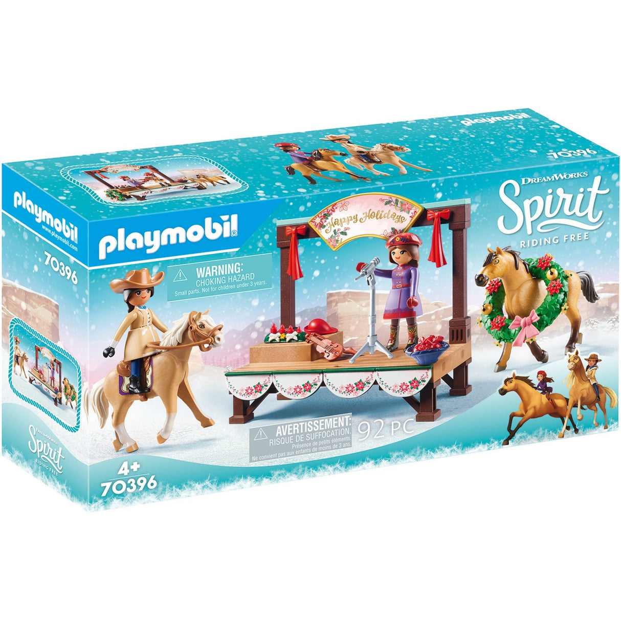 Playmobil Spirit - byggelegetøj til julekoncert (70396)