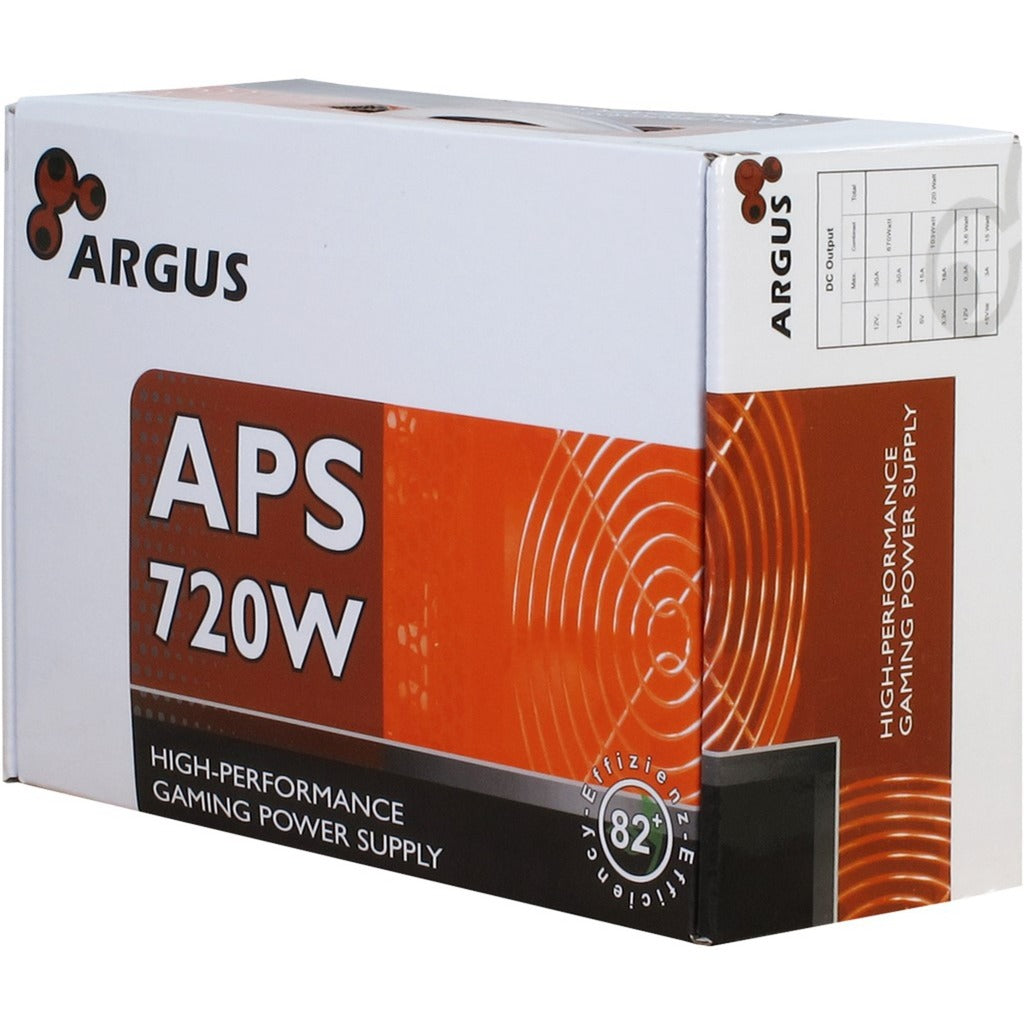 Inter-tech argus aps-720 720 watt strømforsyning (sort, 2x pcie)