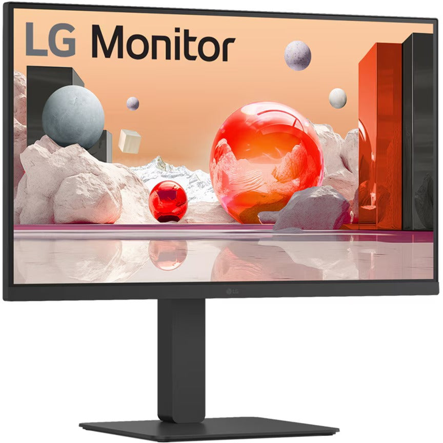 LG 27ba650 27 skærm (sort, HDMI, skærmport, lyd, USB-C)