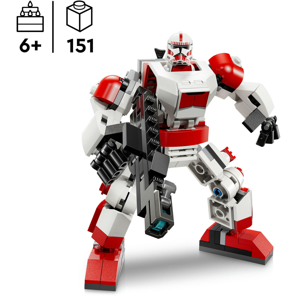 Lego star wars 75448 clone shock trooper mek