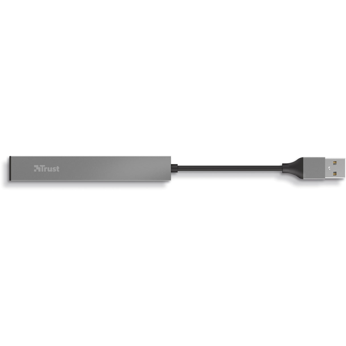 Trust halyx aluminium 4-ports mini USB hub USB hub (aluminium)