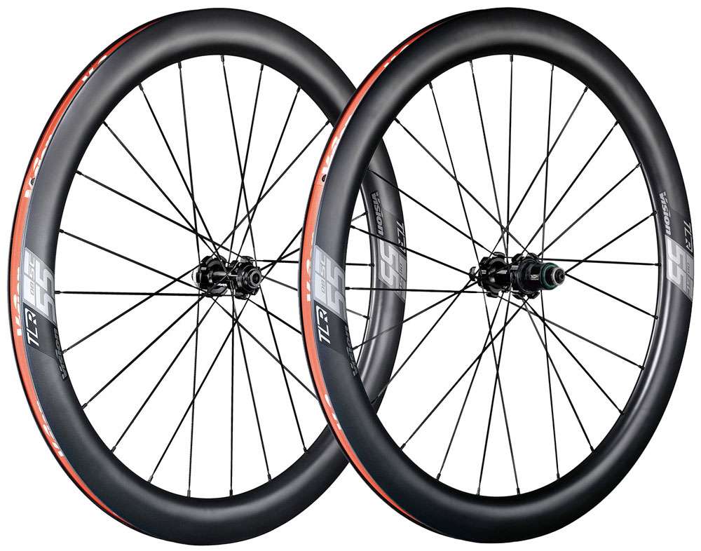 Vision servicekursus 55 disc clincher tlr carbon hjulsæt