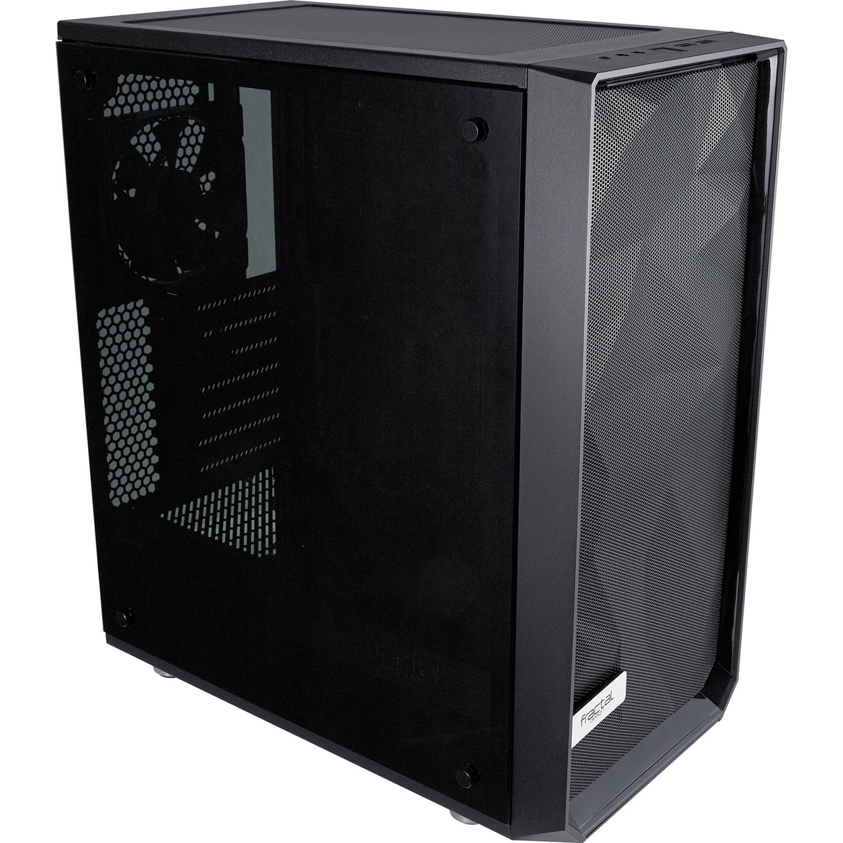 Fractal design meshify c midi tårnhus (sort | 2x USB-A | hærdet glas)