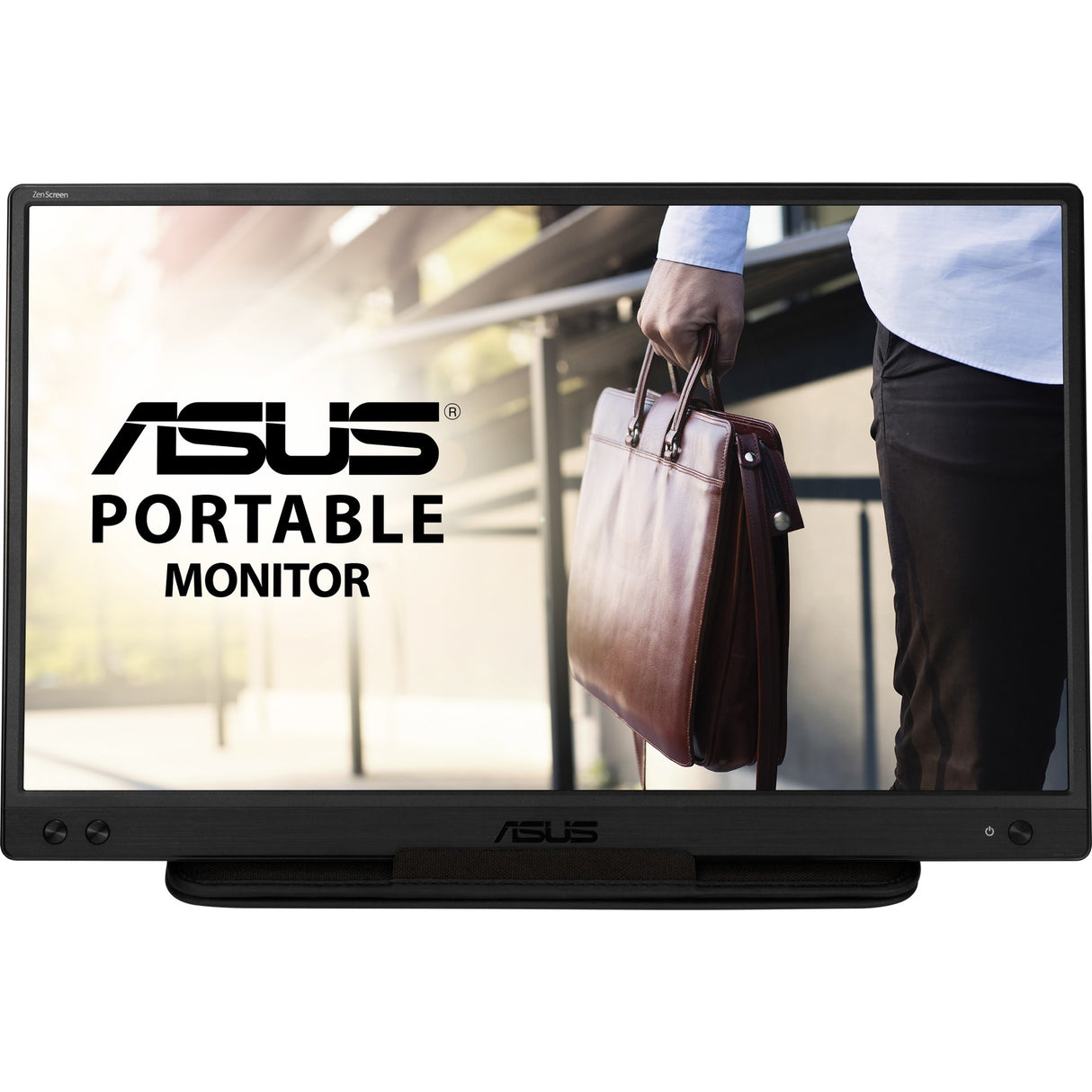 Asus zenscreen mb166c 16 skærm (sort, 1x USB-C)